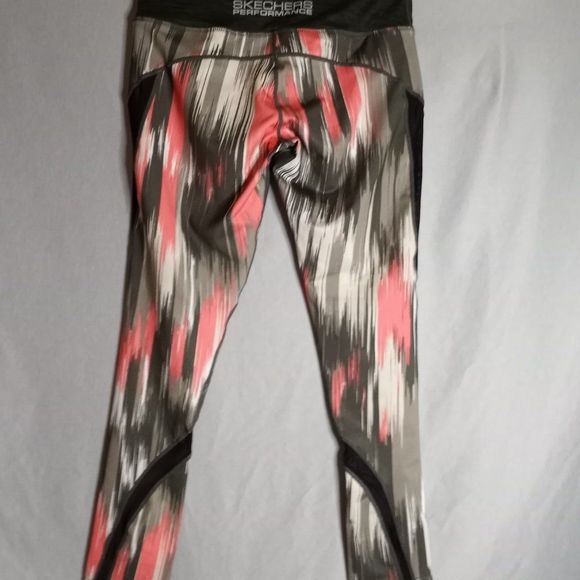 Skechers Performance Women's Aztec Athletic Yoga Gym Workout Leggings Size S - Picture 2 of 11